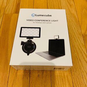 Lume Cube Video Conference Light For Desktop & Laptops Adjustable Temp Lighting